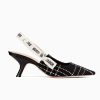 Replica Dior Women J’adior Tartan Wool High-Heeled Shoe 65mm Heel