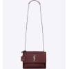 Replica Saint Laurent YSL Women Medium Sunset Bag in Calfskin Leather Bag