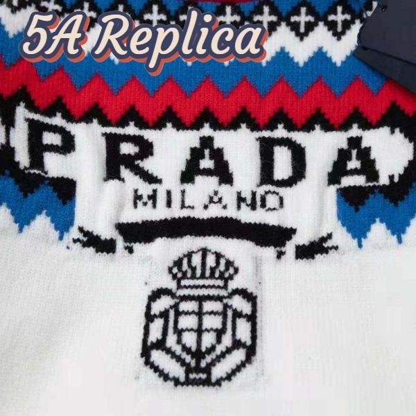 Replica Prada Women Cashmere Crew-Neck Sweater 10