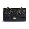 Replica Chanel Boy Chanel Handbag in Calfskin & Ruthenium-Finish Metal-Black 17