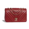Replica Chanel Women Large Classic Handbag in Grained Calfskin Leather-Sandy 14
