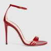 Replica Gucci Women Platform Slide Sandal Camel Ebony Maxi GG Canvas High Heel 10 Cm 15