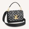 Replica Louis Vuitton LV Women Since 1854 Twist MM Handbag Gray Embroidered Calfskin