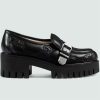 Replica Gucci Women GG Matelassé Loafer Off White Leather Low 2.5 Cm Heel 17
