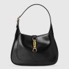 Replica Gucci Women Jackie 1961 Small Hobo Bag in Black Leather