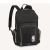 Replica Louis Vuitton LV Unisex LVXNBA Basketball Backpack Black Ball Grain Leather
