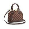 Replica Louis Vuitton LV Women Alma BB Handbag in Graphic Damier Ebene Canvas