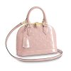 Replica Louis Vuitton LV Women Alma BB Handbag in Patent Leather