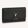 Replica Louis Vuitton LV Women Capucines Wallet Taurillon Leather Outside Cowhide Leather
