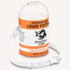 Replica Louis Vuitton LV Unisex Paint Can Orange Coated Canvas Cowhide Leather