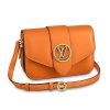 Replica Louis Vuitton LV Women LV Pont 9 Handbag Smooth Leather