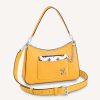 Replica Louis Vuitton LV Women Marelle Handbag Yellow Epi Grained Cowhide Leather Canvas