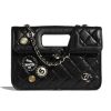 Replica Chanel Women Flap Bag in Aged Calfskin Leather-Black