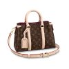 Replica Louis Vuitton LV Women Soufflot BB Bag in Monogram Coated Canvas-Brown