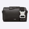 Replica Dior Unisex CD Lingot 22 Bag Black Grained Calfskin