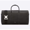 Replica Dior Unisex CD Lingot 50 Bag Black Grained Calfskin