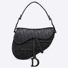 Replica Dior Unisex Roller Messenger Bag Beige Black Dior Oblique Jacquard 12