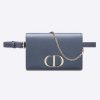 Replica Dior Women 30 Montaigne 2-in-1 Pouch Grained Calfskin Leather