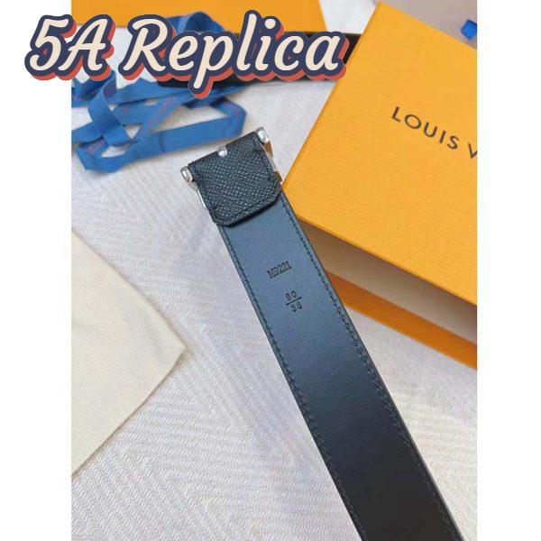 Replica Louis Vuitton LV Unisex LV Pont Neuf 35mm Belt Taiga Calf Leather 7