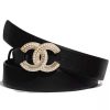 Replica Chanel Women Calfskin & Gold-Tone Metal Belt-Gold 10