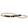 Replica Chanel Women Gold-Tone Metal Pearls & Strass Silver & Crystal Belt 13