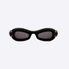 Replica Dior Women DiorSignature S1U Black Square Sunglasses 8