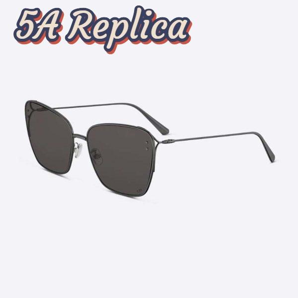 Replica Dior Women MissDior B2U Gray Butterfly Sunglasses 3