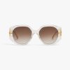 Replica Fendi Women FF Sunglasses with Gray Lenses 6