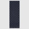 Replica Gucci Unisex Bees And Stars GG Jacquard Scarf in Wool and Silk 7