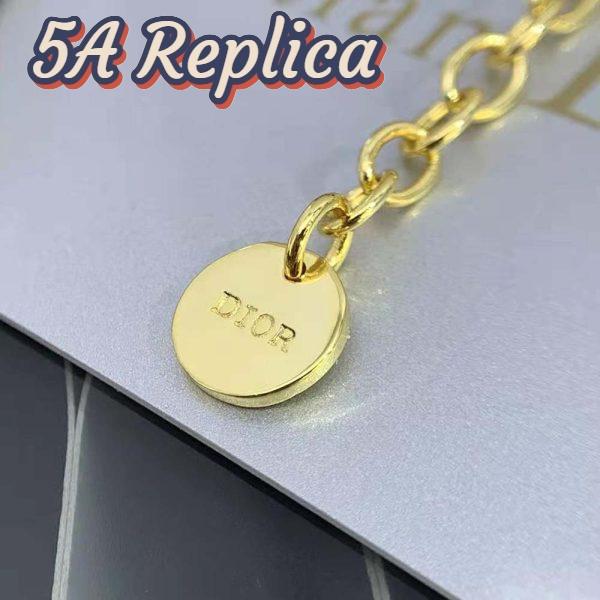 Replica Dior Women Petit CD Bracelet Gold-Finish Metal 7