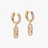 Replica Fendi Women O Lock Earrings Gold-Colored Earrings 10