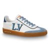 Replica Louis Vuitton LV Women LV Frontrow Sneaker in Calf Leather and Suede Calf Leather-Pink 13