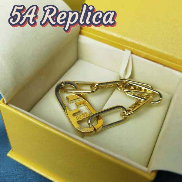 Replica Fendi Women Olock Bracelet Gold-Colored 10