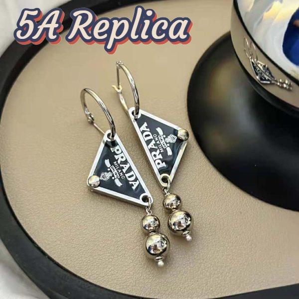 Replica Prada Women Ball Smalto Jewels Pendant Earrings 6