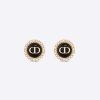 Replica Dior Women Sea Garden Earrings Gold-Finish Metal and White Resin Pearls 11