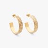 Replica Fendi Women Hoop Earrings with F is Fendi Motif 9
