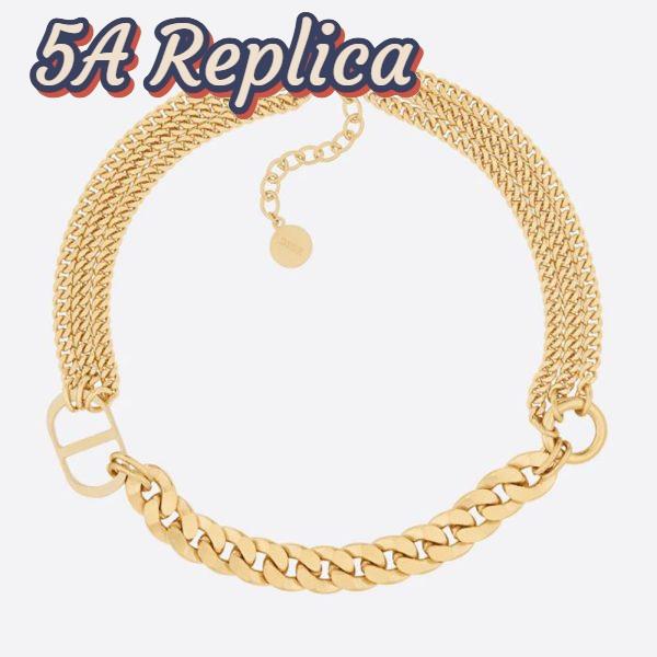Replica Dior Women 30 Montaigne Necklace Gold-Finish Metal 2