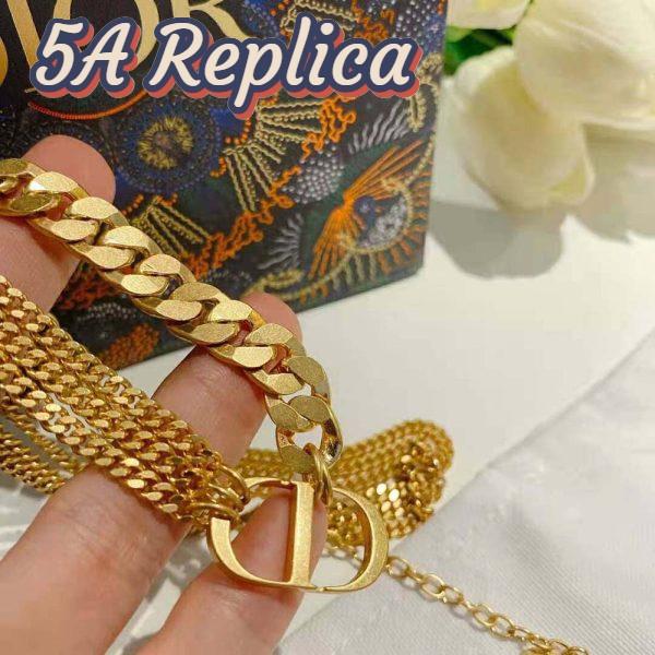 Replica Dior Women 30 Montaigne Necklace Gold-Finish Metal 8
