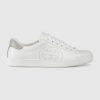 Replica Gucci GG Unisex Ace Sneaker with Interlocking G Patch White Leather 14