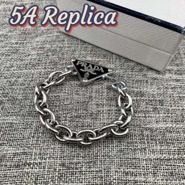 Replica Prada Women Symbole Bracelet 925 Sterling Silver 4