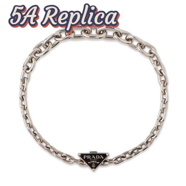 Replica Prada Women Symbole Necklace 925 Sterling Silver