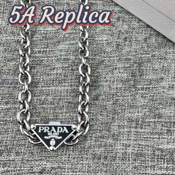 Replica Prada Women Symbole Necklace 925 Sterling Silver 7