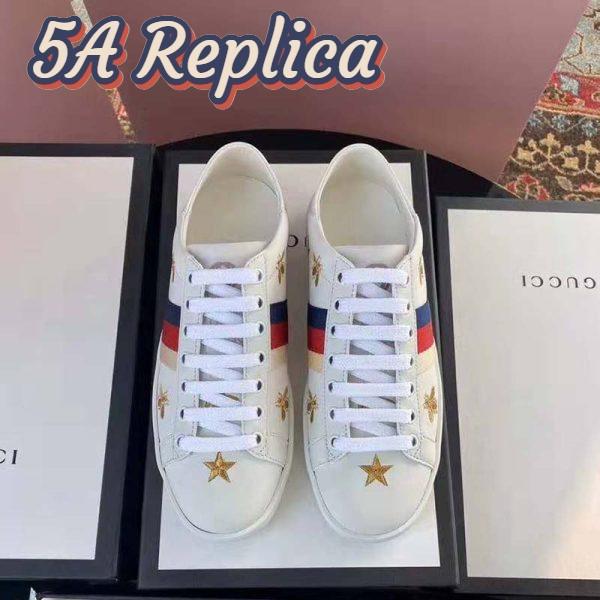 Replica Gucci Unisex Ace sneaker with Bees and Stars Sylvie Web 5