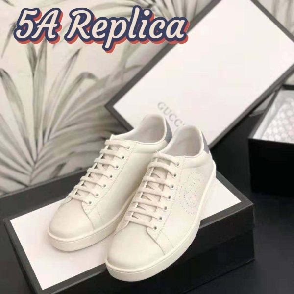 Replica Gucci Unisex Ace Sneaker with Interlocking G-White 3