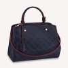Replica Louis Vuitton LV Women Montaigne MM Handbag Monogram Empreinte Leather 4