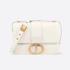Replica Dior Women CD Mini Lady Dior Bag Gray Patent Cannage Calfskin 15