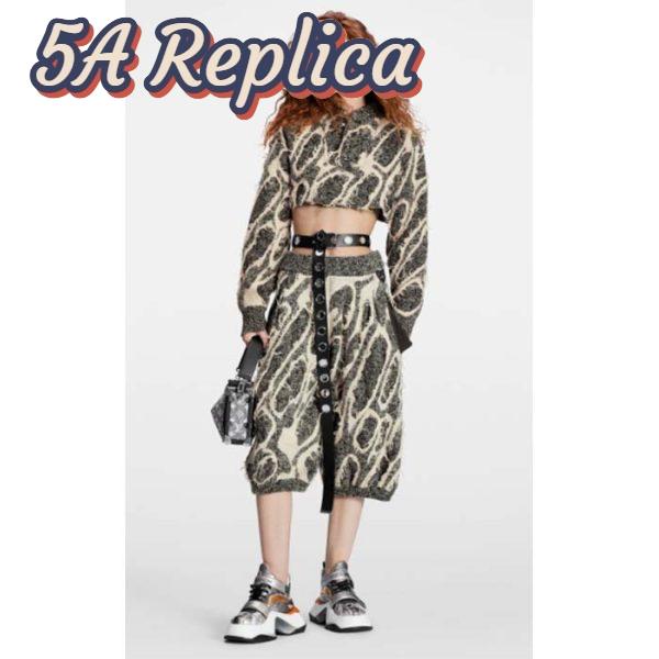 Replica Louis Vuitton Women LV Archlight 2.0 Platform Sneaker Orange Silver 5 Cm Heel 13