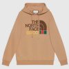 Replica Gucci GG Women The North Face x Gucci Sweatshirt Black Cotton Jersey Crewneck Oversized Fit 12