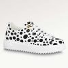 Replica Louis Vuitton Women LV Time Out Sneaker White Printed Calf Leather Monogram Flowers 15