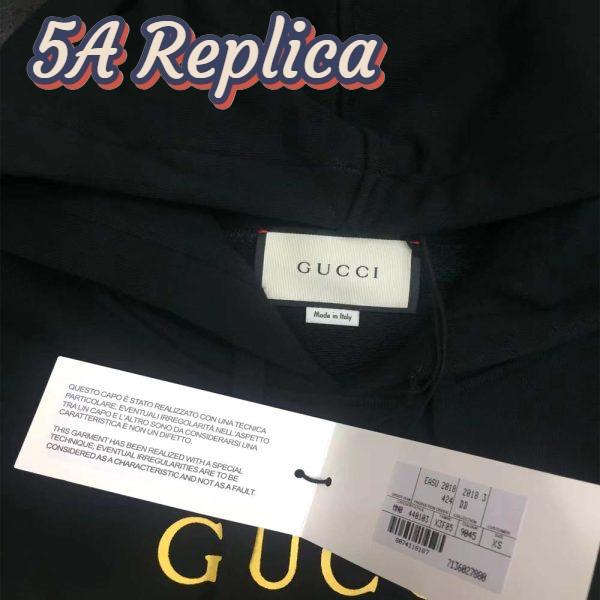 Replica Gucci Men Gucci Boutique Print Sweatshirt – Black 6